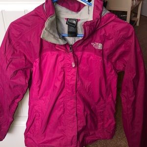 north face rain jacket